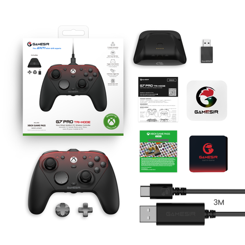 GameSir G7 Pro Wired Controller, Black, for Xbox, Wireless Gamepad for PCs and Android Devices  Gamesir SA